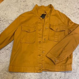 Rust Cotton Jean Jacket